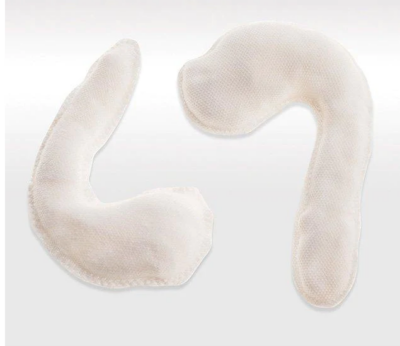two, white, Juzo SoftCompress Pad, Malleo