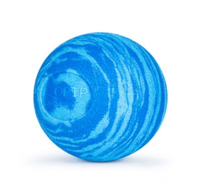 soft myofascial ball, blue