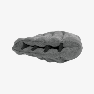 gray, padded toe compression pad