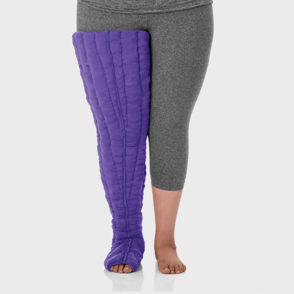 L&R Solaris TributeNight™, one of the best lymphedema products for legs. Custom-made compression garment.