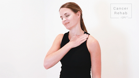 Stimulating your lymph nodes. 