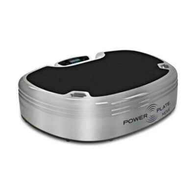 silver vibration plate with black surface