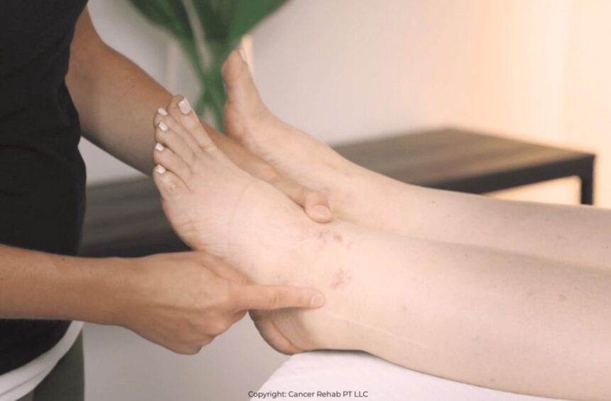 lymphedema fibrosis treatment at ankle