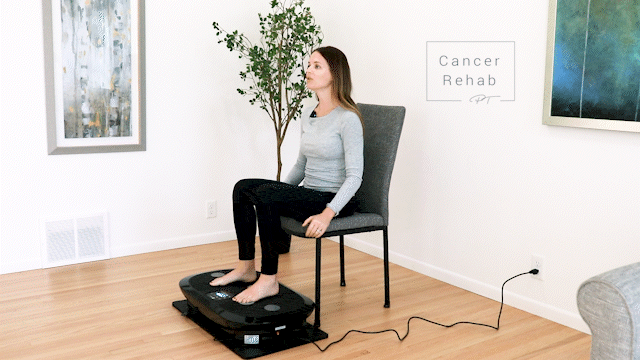 Marching in place exercise.