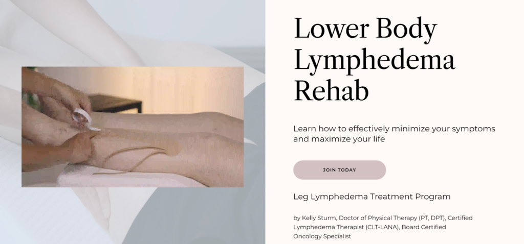Lower Body Lymphedema Rehab can teach you how to use a lymphedema pump.