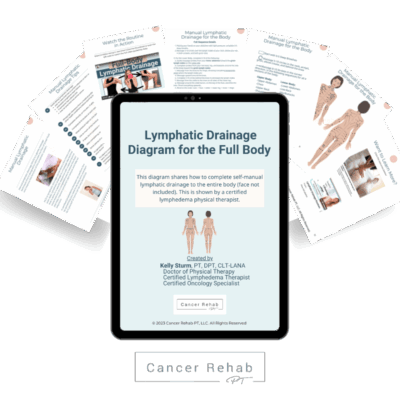 lymphatic drainage of the body diagram